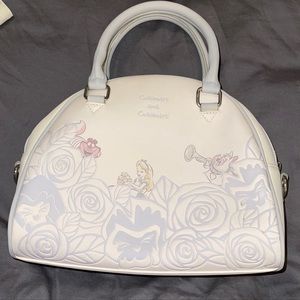 Alice in wonderland loungefly purse and wallet